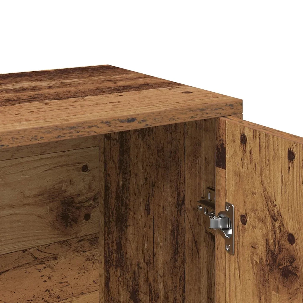 Credenza Legno Antico 60x30x75 cm in Legno Multistrato 855898
