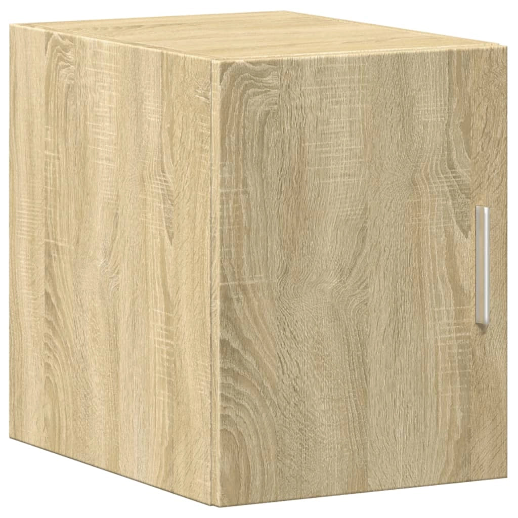 Mobile contenitore sottile 30 x 42,5 x 225 cm 8 scomparti verticali stile contemporaneo legno di rovere Sonoma 02_0055548