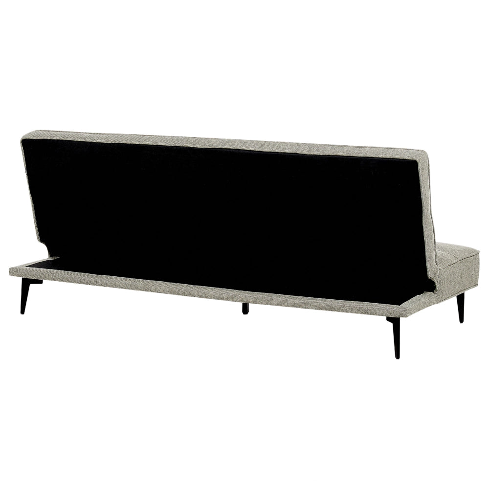 Divano letto in tessuto verde chiaro Soggiorno moderno trasformabile a 3 posti senza braccioli Design minimalista