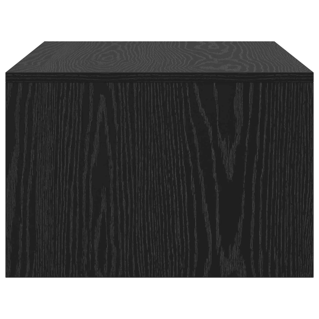 Scrivania a parete Rovere Nero 80 x 45 x 30 cm 891393