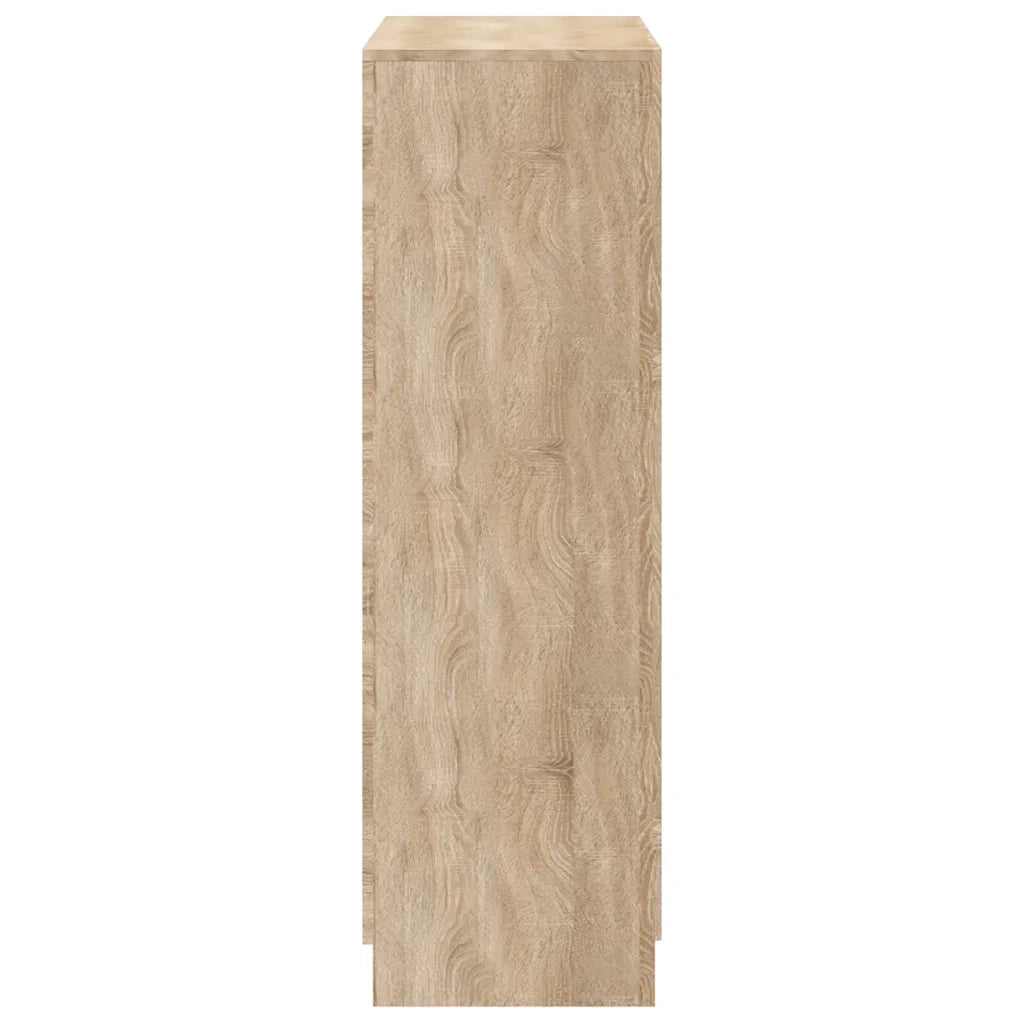 Scarpiera con 7 Mensole Colore Rovere 243061