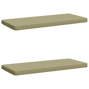 Cuscini per Panchina a 2 Pezzi VUGHT 2 pz 100% Poliestere 951751