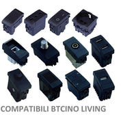 Trade Shop - Serie Living International Compatibile Apparecchi Di Comando Moduli Prese Interr -