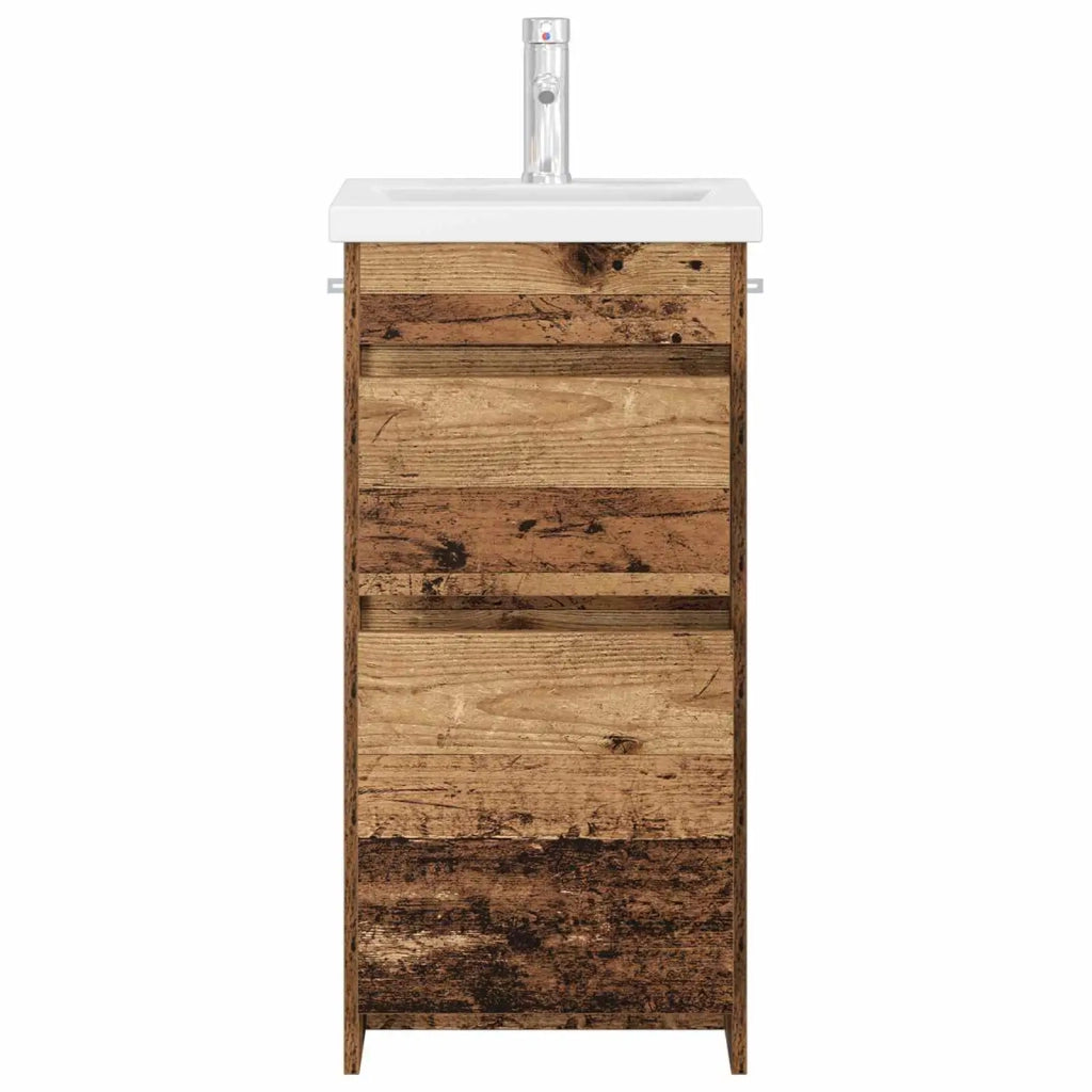 Mobile da bagno con lavabo Legno antico 42 x 40 x 84,5 cm 890726