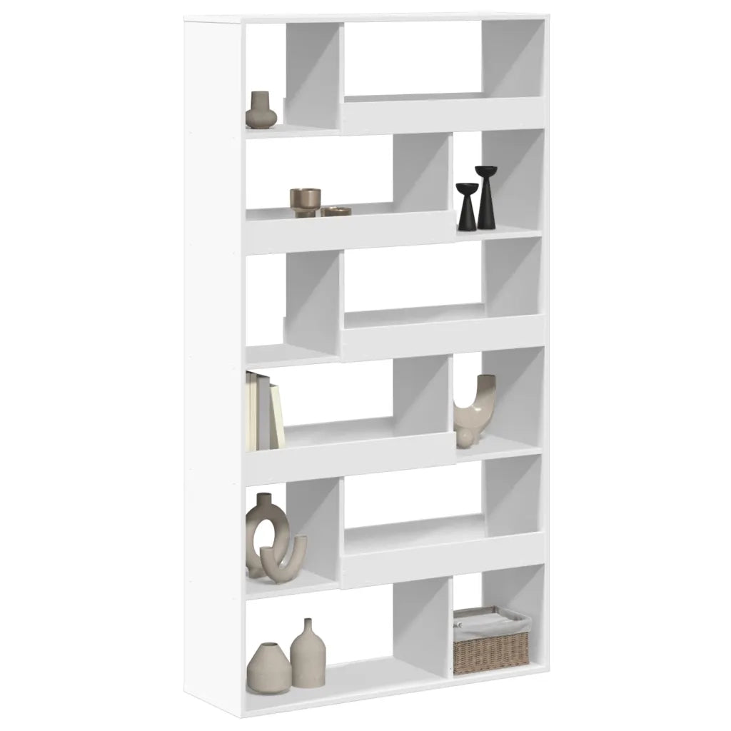 Divisorio Stanza | Paravento | Divisorio Ambienti Bianco 100x33x187,5 cm in Truciolato