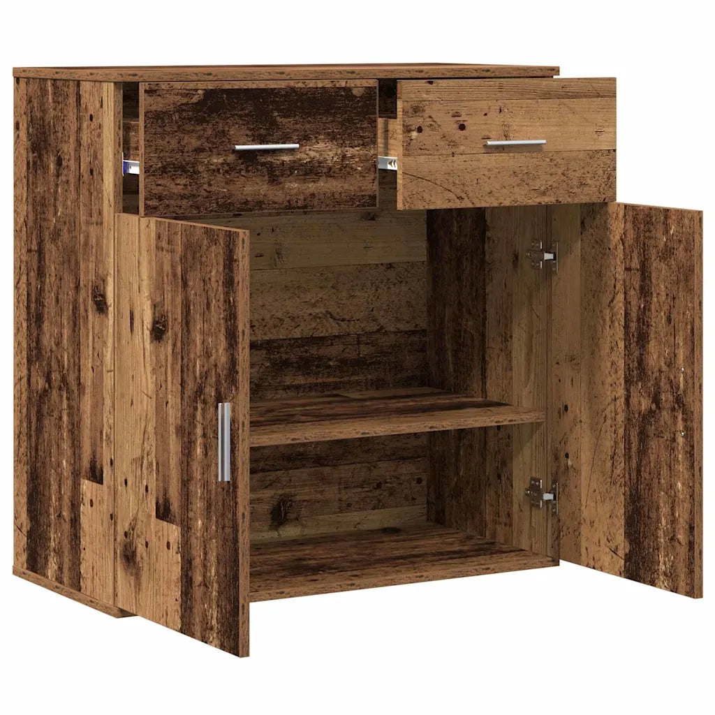 Credenza-Buffet-Armadio da cucina Legno vecchio 78 x 38 x 80 cm Legno multistrato