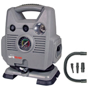 Trade Shop - Compressore Di Aria 12v 260 Psi Doppio Motore Con Manometro Integrato Cps-0161 -