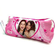 Trade Shop - Astuccio Bustina Portapenne Porta Penne Violetta Disney Con Zip 23x11cm Amicizia -