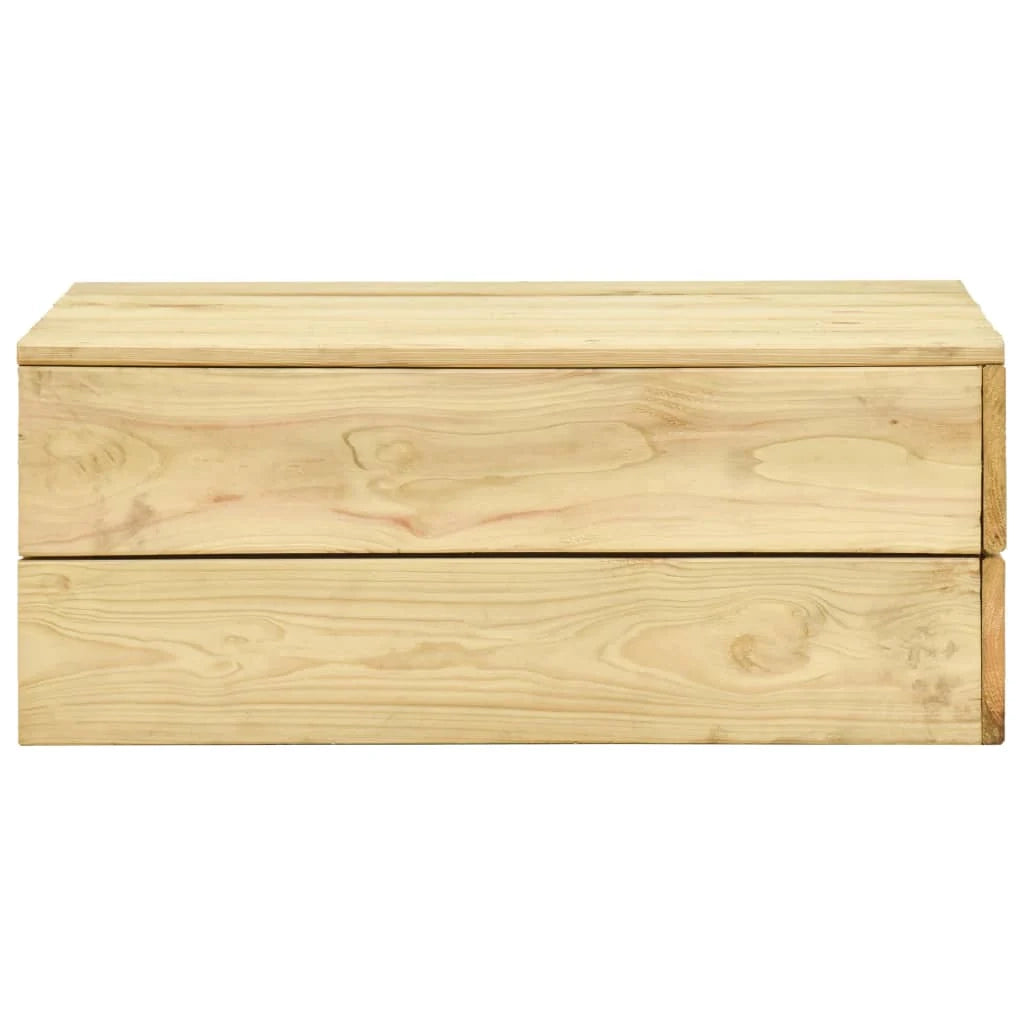 Set di mobili da giardino mobili da esterno set da 3 pezzi legno di pino impregnato 02_0016025