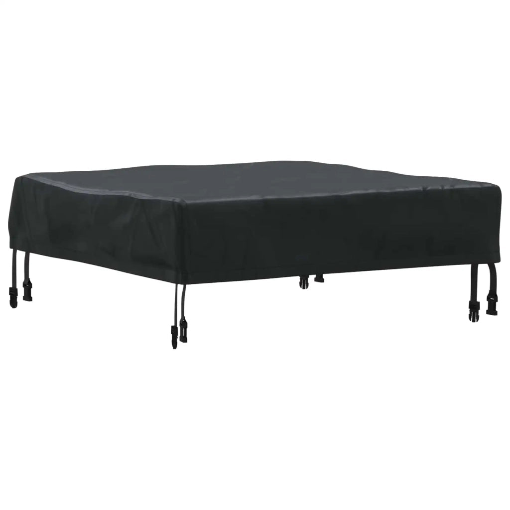 Copertura Tavolo Nero 62 x 62 x 15 cm Tessuto Oxford 600D 4106073