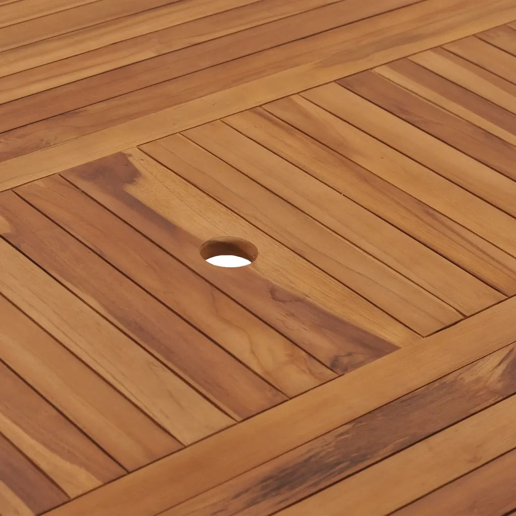 Tavolo da Giardino | Tavolino da esterno 150x150x75 cm in Legno Massello di Teak