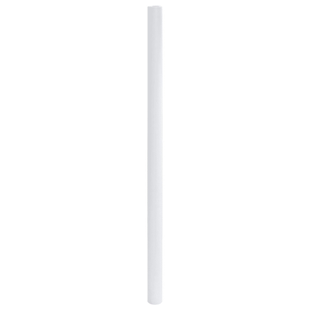 Adesivi per Mobili Autoadesivi Bianco Opaco 90x500 cm in PVC 3206480