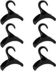 Sostegno per Borse - 6 Pezzi - Supporto per Borsa - Appoggio per Abiti - Appoggio per Borsa - Risparmio di Spazio - Carico Massimo 15kg - Supporto per Borse
