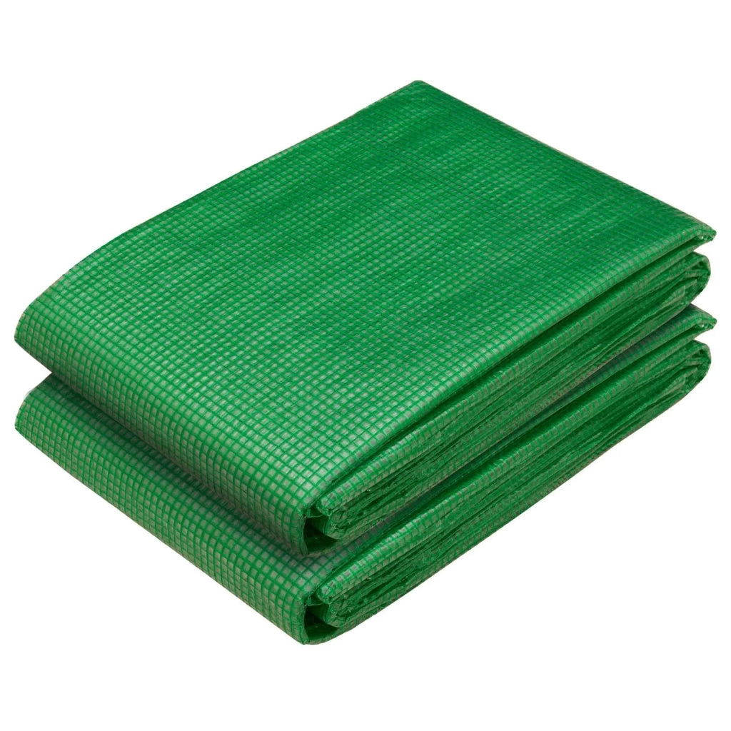 Telo con Occhielli 2 pz Verde 1,5 x 5 m 260 gsm PE 3429743