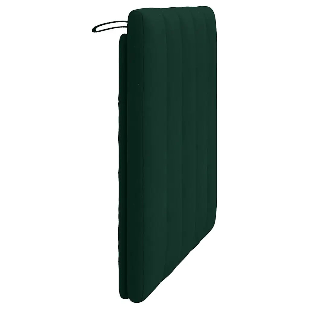 Cuscino Testiera Hanko Verde Scuro 90 cm in Velluto 374652