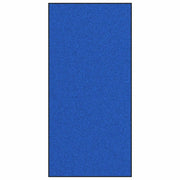 Zerbino | Tappetino Blu e Nero 120 x 250 cm 100% Poliammide