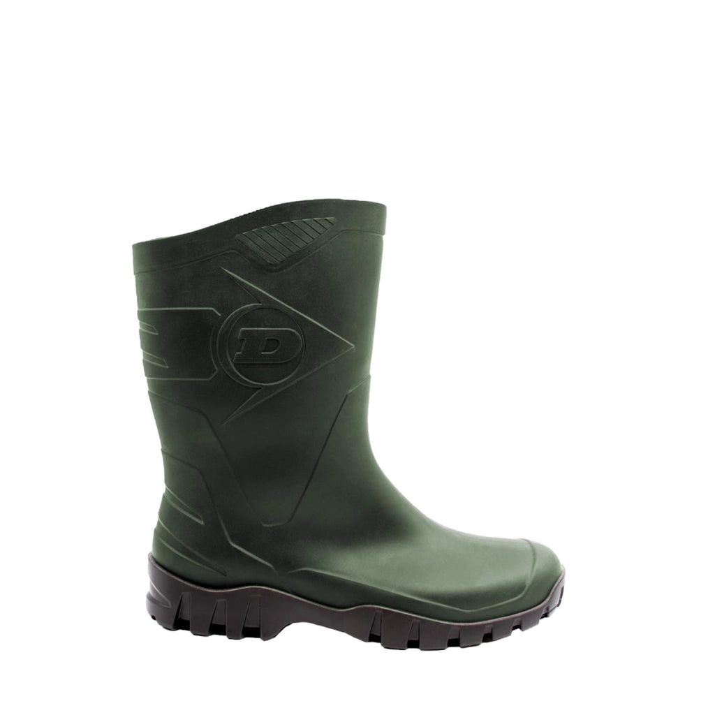 STIVALE PVC TRONCHETTO DANE DUNLOP - VERDE 40- 1 paia