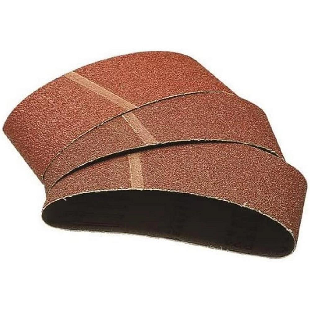 Nastri di Tela Abrasiva per Levigatrice a Nastro 400 cm Wolfcraft 3 PZ Grana: 80