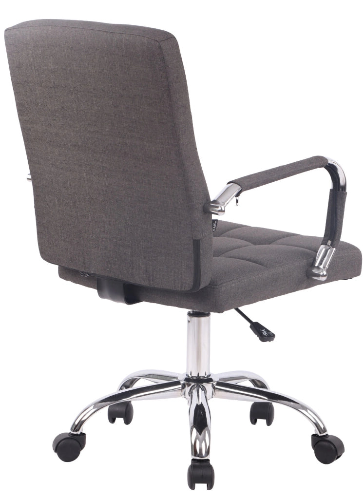 Sedia da ufficio Deli PRO tessuto grigio scuro
