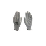 GUANTO NYLON BIANCO SPALMATO POLIURETANO TAGLIA 7