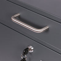 Cassetta postale singola V51 antracite, a parete o autoportante, con finestrelle e vetrino nome