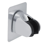 Supporto per doccia regolabile - Solido/Duraturo - Autoadesivo - Installazione facile - Resistente alla corrosione - Superficie elegante verniciata a cromatura - Supporto per doccia
