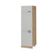 Vicco Armadio frigorifero Bianco casa di campagna 60 cm