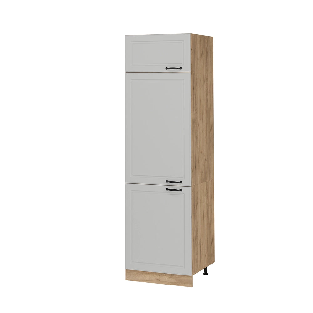 Vicco Armadio frigorifero Bianco casa di campagna 60 cm