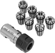 Set di 7 spazi ER11 in acciaio di filo 5mm - Estensione di supporto per motor con design di rilascio automatico per trapano a manovella e trapano a mano.