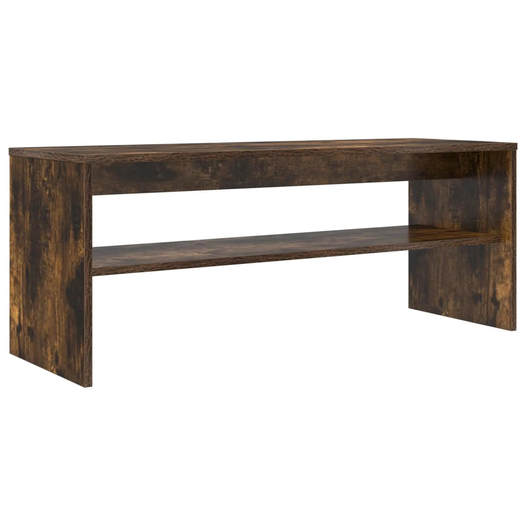 Mobile TV Rovere fumé 100 x 35 x 40 cm Legno multistrato