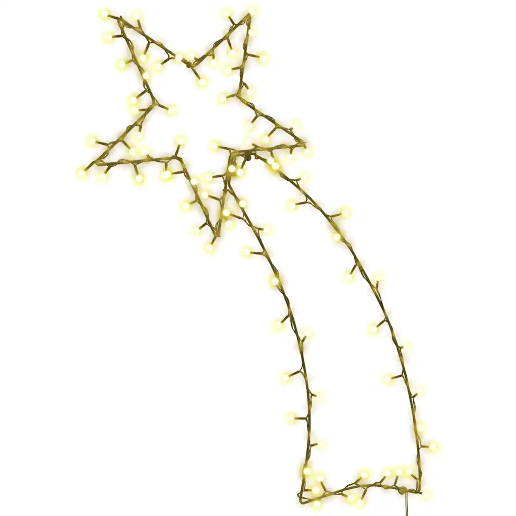 Luci di Natale Stella Cadente Silhouette 115 LED Bianco Caldo CFW6826006