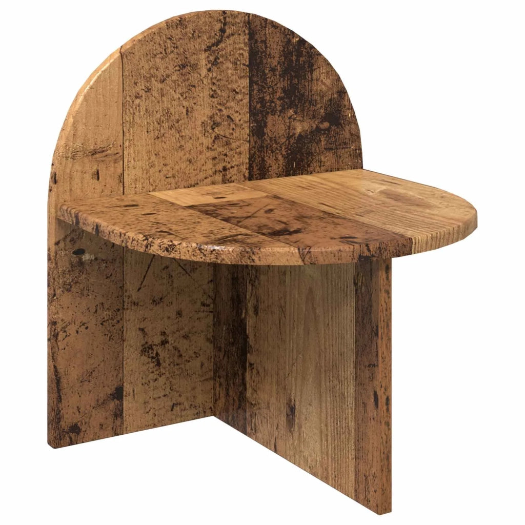 Comodino Legno antico 40 x 35,5 x 45,5 cm Legno ingegnerizzato