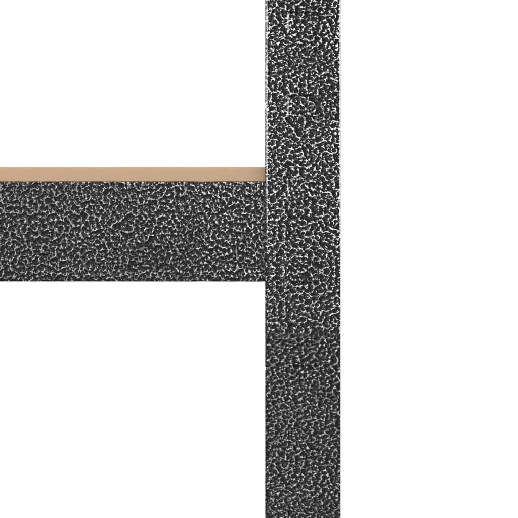 Scaffale angolare a 5 ripiani in acciaio e legno ingegnerizzato grigio 02_0045675