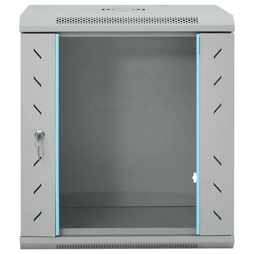 vidaXL Armadietto di rete Grigio 53 x 45 x 60 cm Acciaio