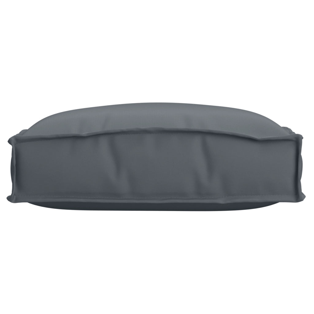 Cuscini per pallet per seduta 2 pz Antracite 40x40x8 cm Tessuto Oxford