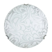 PLAFONIERA DANIEL 30 1XE27 LASTRA BIANCO SABBIATO- 4,0 pz
