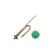 RESISTENZA SCALDABAGNO FLANGIATA CON FASTON CORTI 1200W LUNGHEZZA 265MM - UNIVERSALE