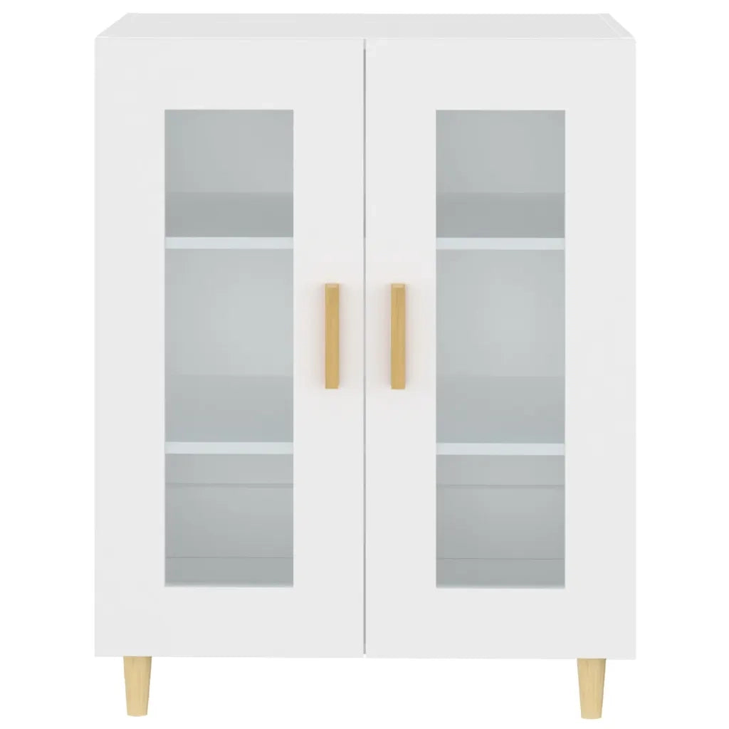 Credenza Bianca 69,5x34x90 cm in Legno Multistrato 812114