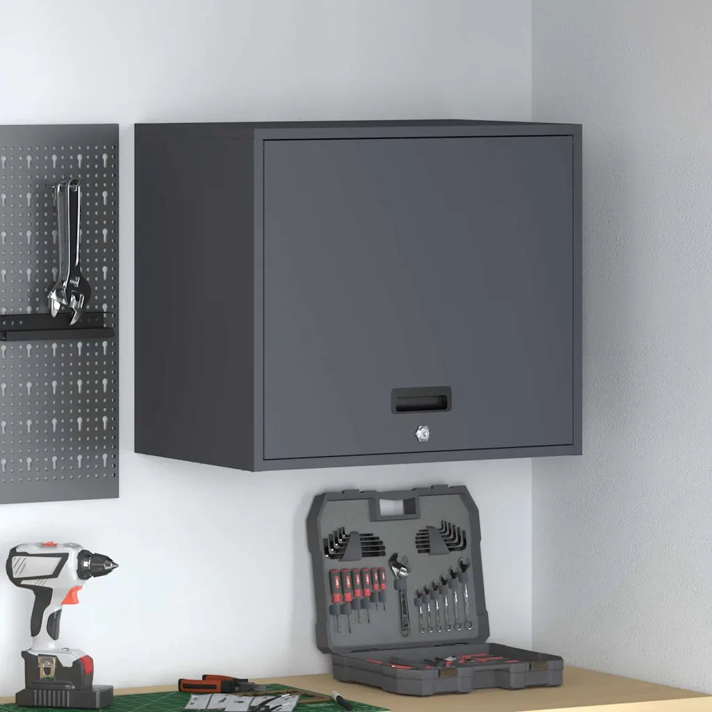 Armadio a muro per garage Antracite 60 x 40 x 53 cm