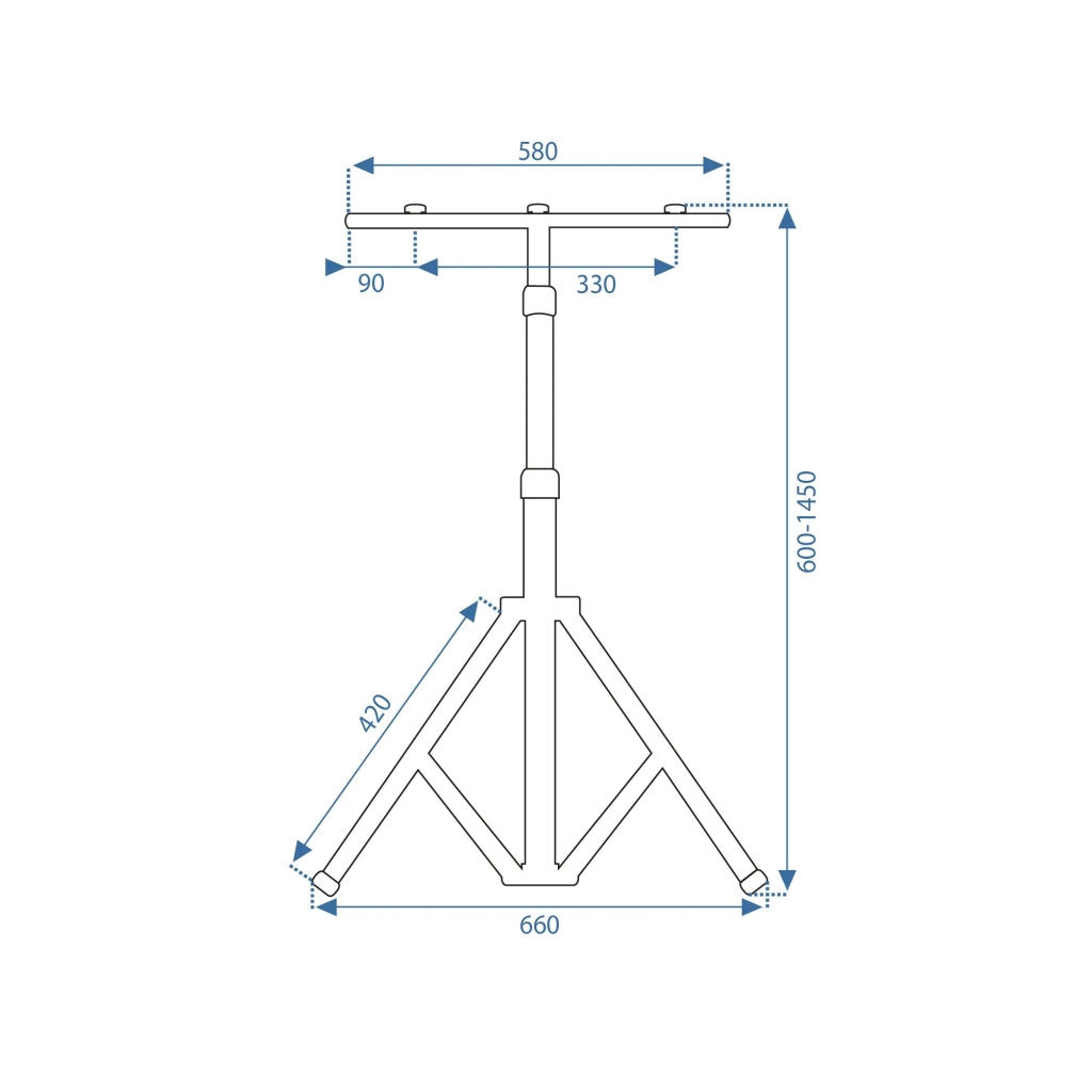 Statyw Na Lampy Halogenowe Rsl016