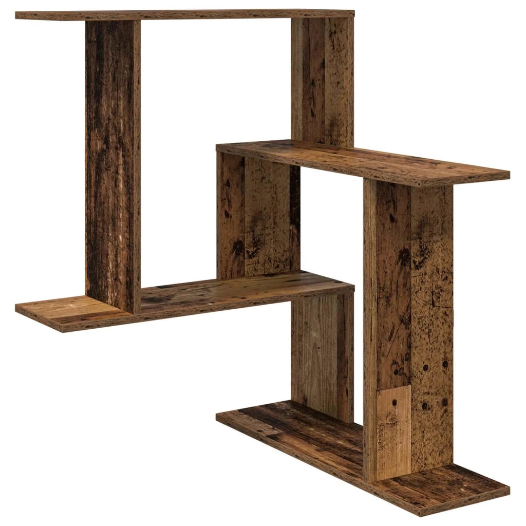 Scaffale da parete Legno antico 67 x 67 x 87 cm 8012226