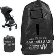 Borsa per passeggino - Tasabili per bambini - Grande borsa per passeggino, sedili per auto, sedia a rotelle - Impermeabile nero - Borsa da viaggio
