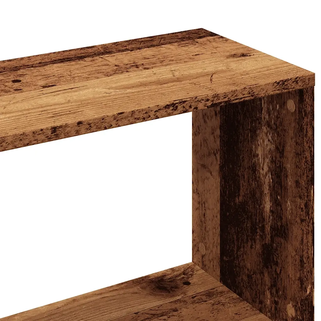 Libreria in Legno Antico 80x24x192 cm Legno Multistrato 855782