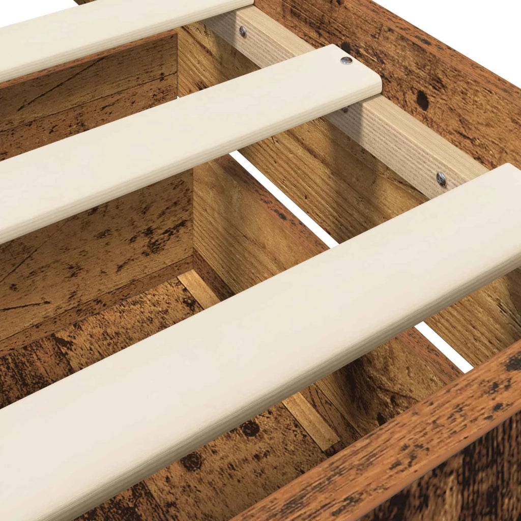 Struttura del letto Legno antico Legno ingegnerizzato 3429512