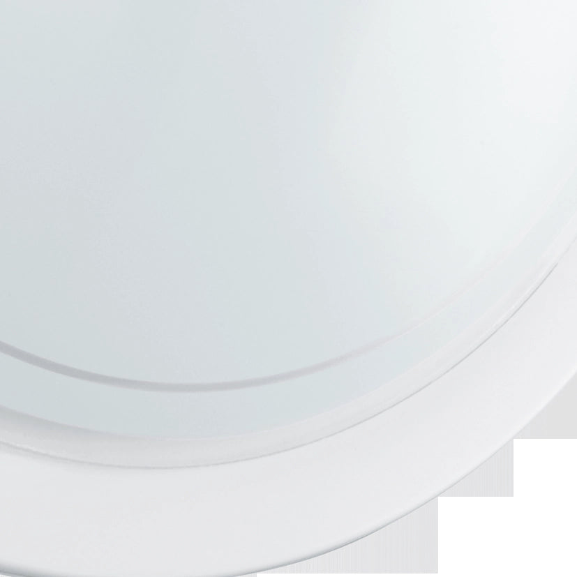 PLAFONIERA PLANET 1 CROMATA CON VETRO BIANCO SERIGRAFATO - EGLO 83155