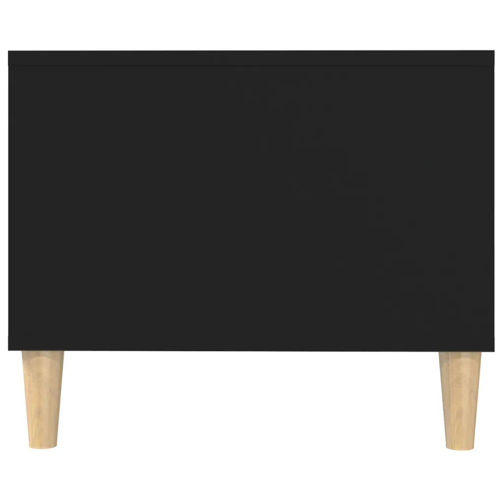 Tavolino da salotto | Tavolino da caff¨¨ | Tavolino da Soggiorno Nero 102x50x40 cm in Legno Multistrato