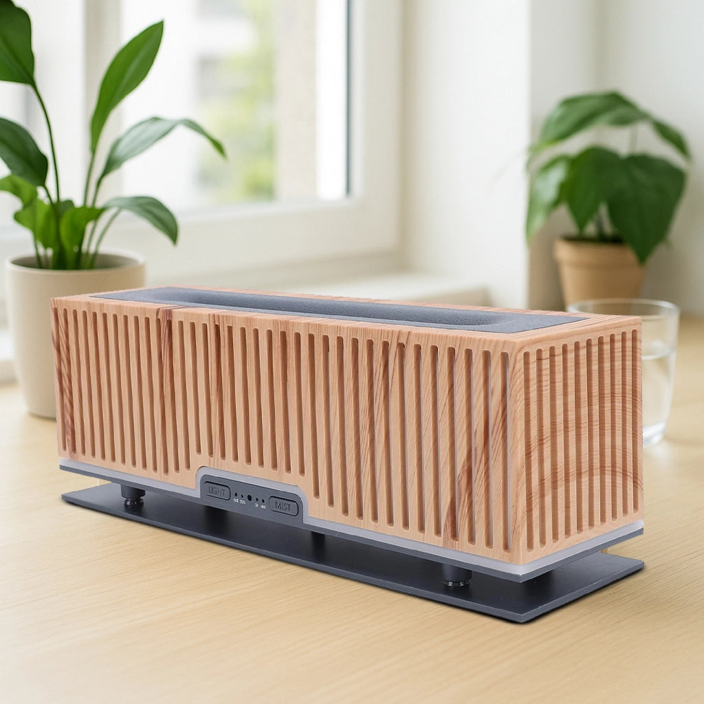 Diffusore Di Oli Essenziali Design Moderno Aromaterapia Nebbia Fredda Con Luci Funzione Timing Soggiorno Camera Da Letto Ricarica Usb