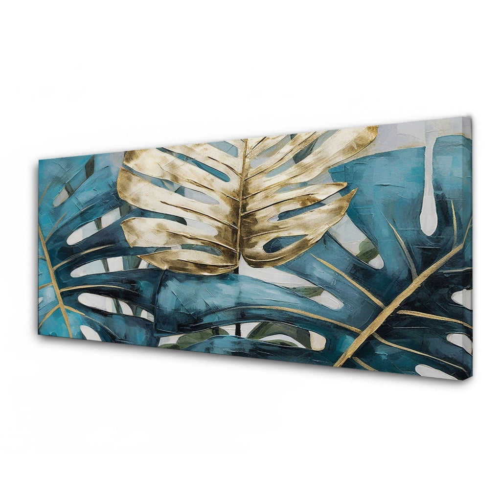 Quadro Moderno su Tela per Soggiorno e Camera da Letto 40x120 cm - Stampa Professionale su Telaio in Legno con Gancio Integrato - Dipinto Panoramico Decorativo da Parete. ASS2-DIS2