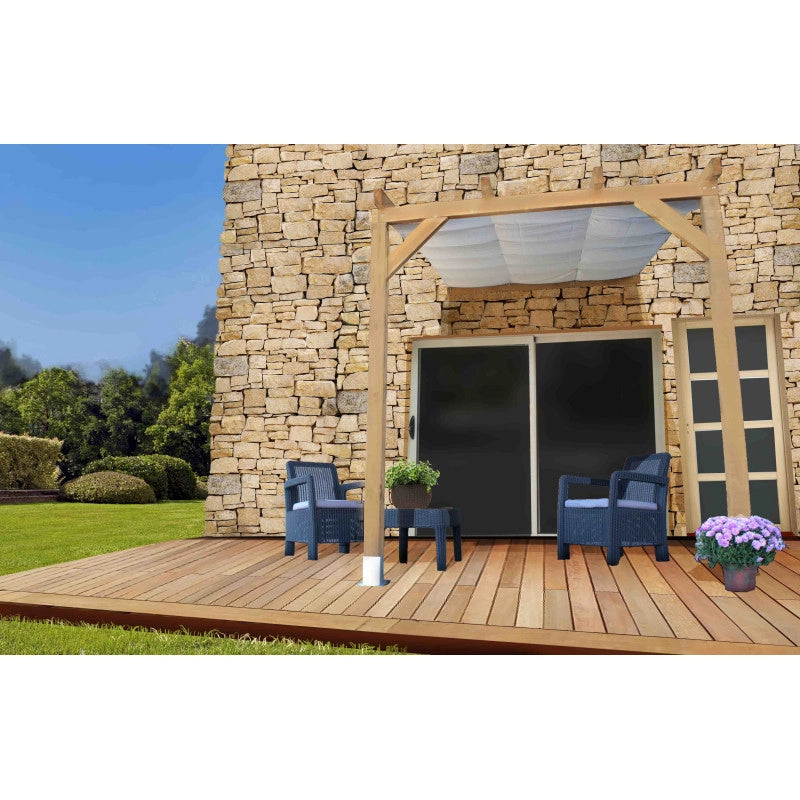 Tetto Couv'Terrasse in legno 3x2m â€“ senza tetto