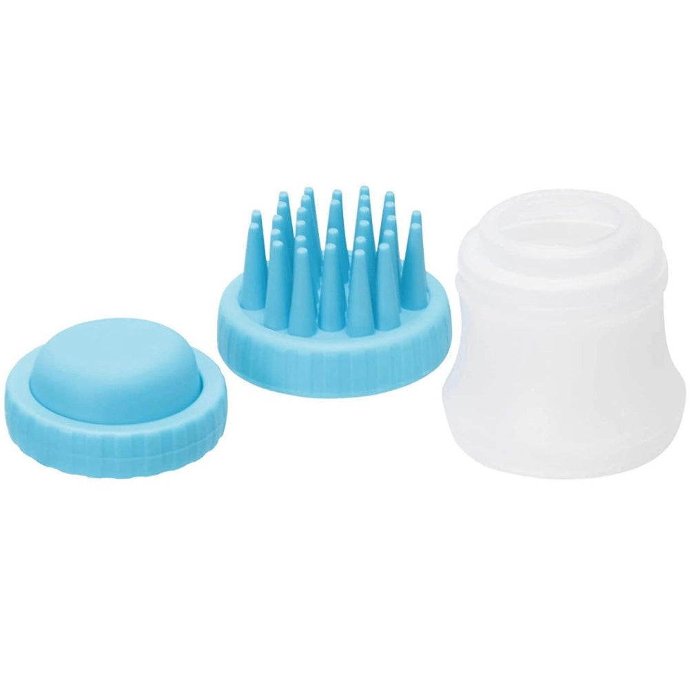 Trade Shop - Dispenser Shampoo Cani Spazzola Massaggianate Per Animali Domestici In Silicone -